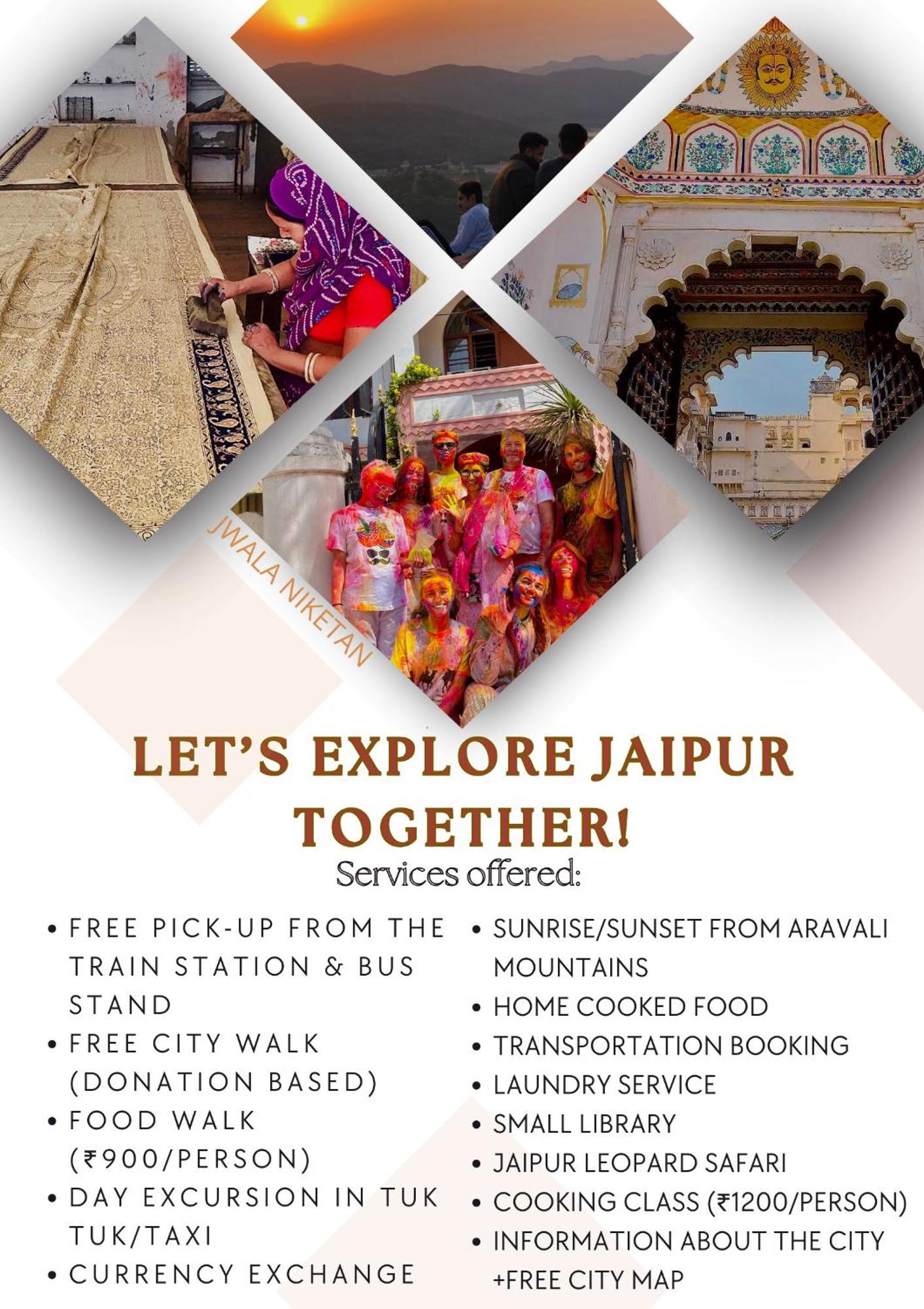 Jwala Niketan Eco Homestay Jaipur Ngoại thất bức ảnh